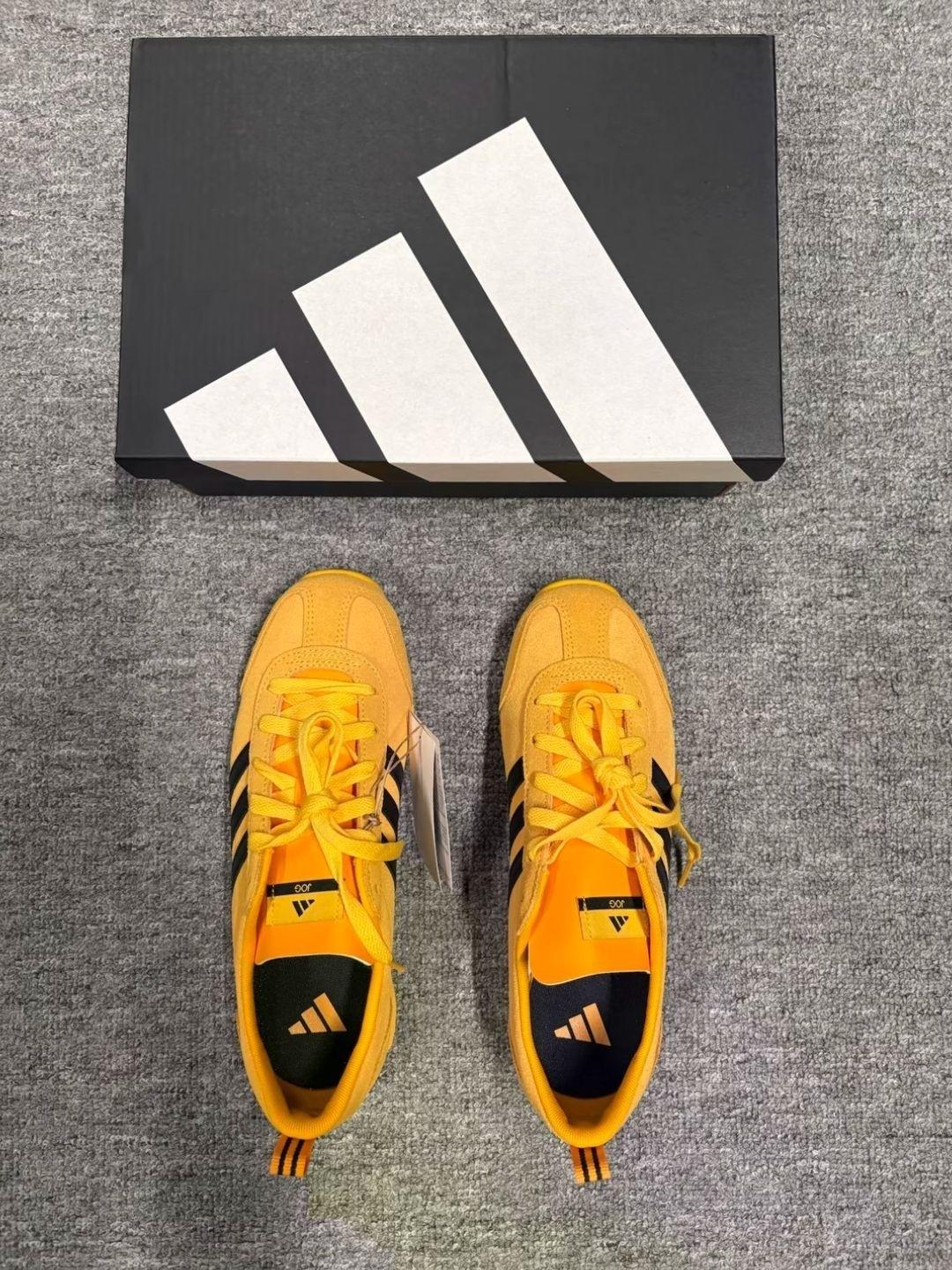 听说今年流行发财黄~adidas VS JOG 2.0T头冰淇淋德训鞋